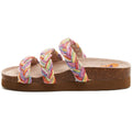 Rocket Dog Ashley String Braid Cotton Women's Rainbow Sandals
