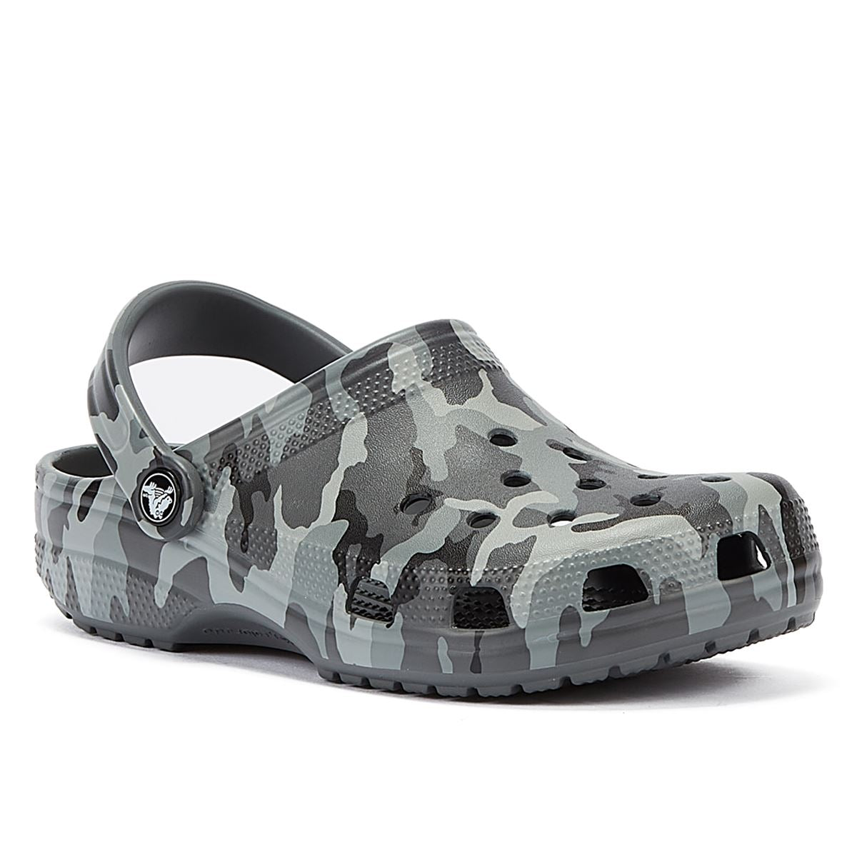 Crocs Classic Printed Camo Clog Grey Sandal
