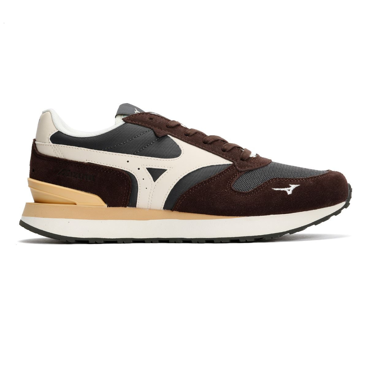 Mizuno RB87 Suede Black Sand/Summer Sand/Mole Trainers