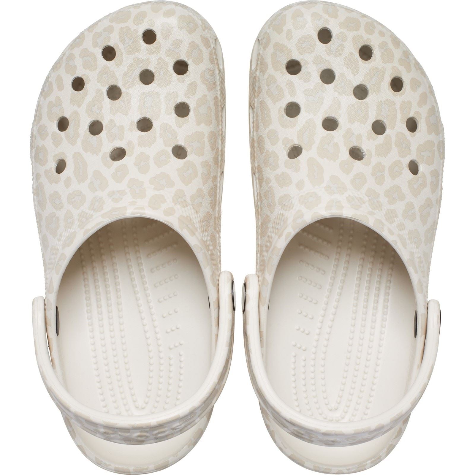 Crocs Classic Animal EVA Women's Almond Tint/Leopard Clogs