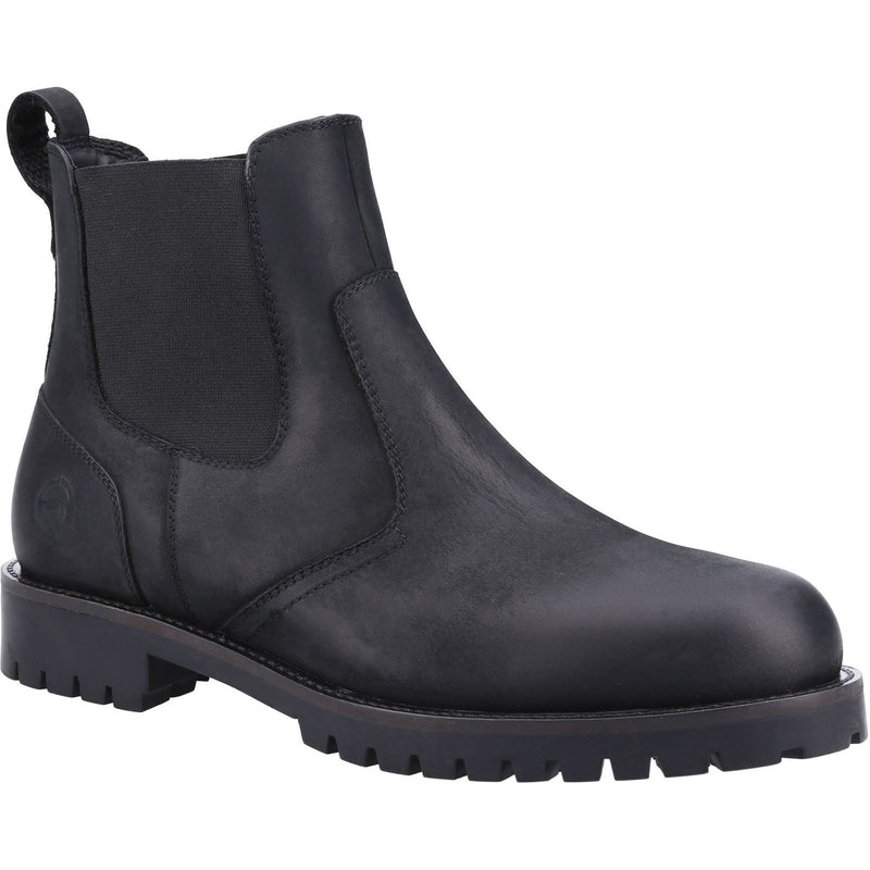 Cotswold Bodicote Leather Men's Black Boots
