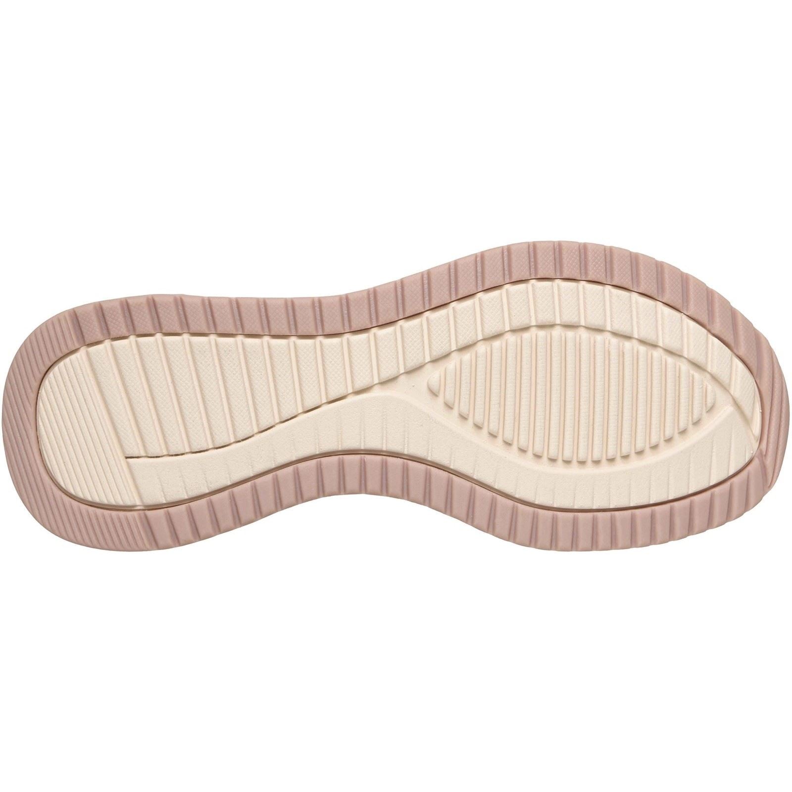 Skechers BOBS Sport Squad 4 Dire Step Polyester Women's Blush Trainers