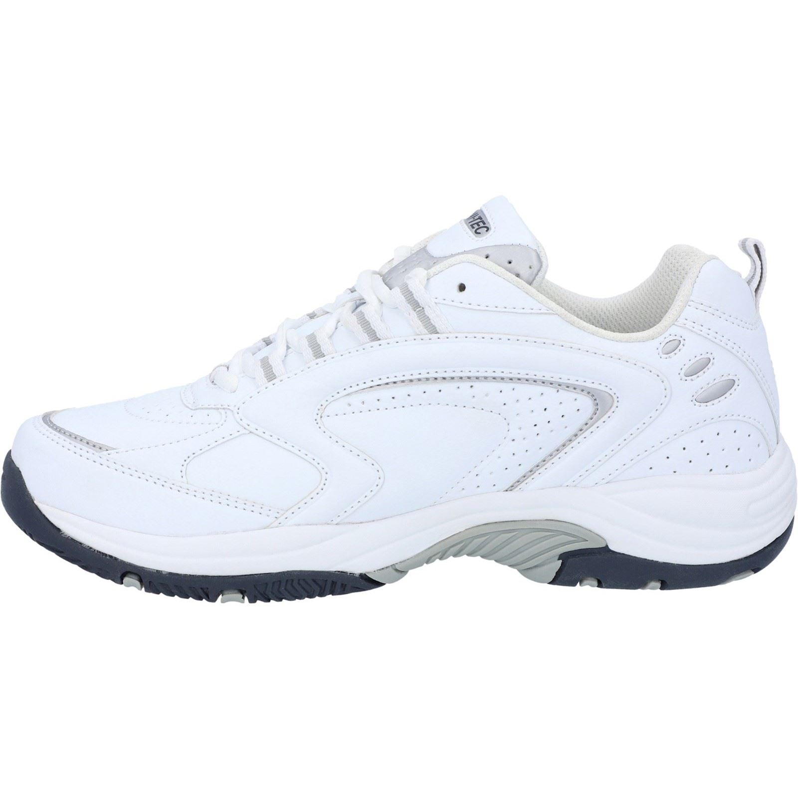 Hi-Tec Blast Lite Synthetic White Trainers