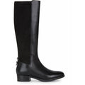 Geox D Felicity Leather Women's Black Boots