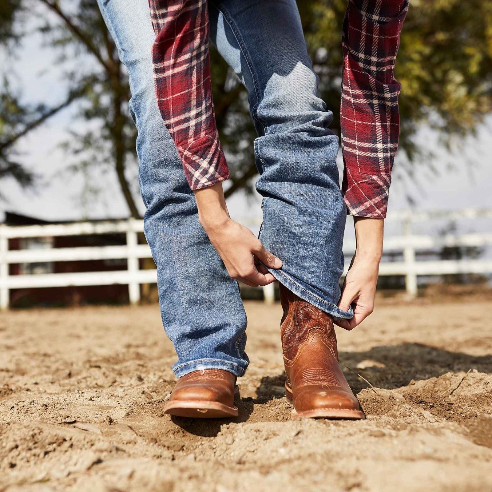 Durango Arena Pro Leather Women's Chestnut Boots