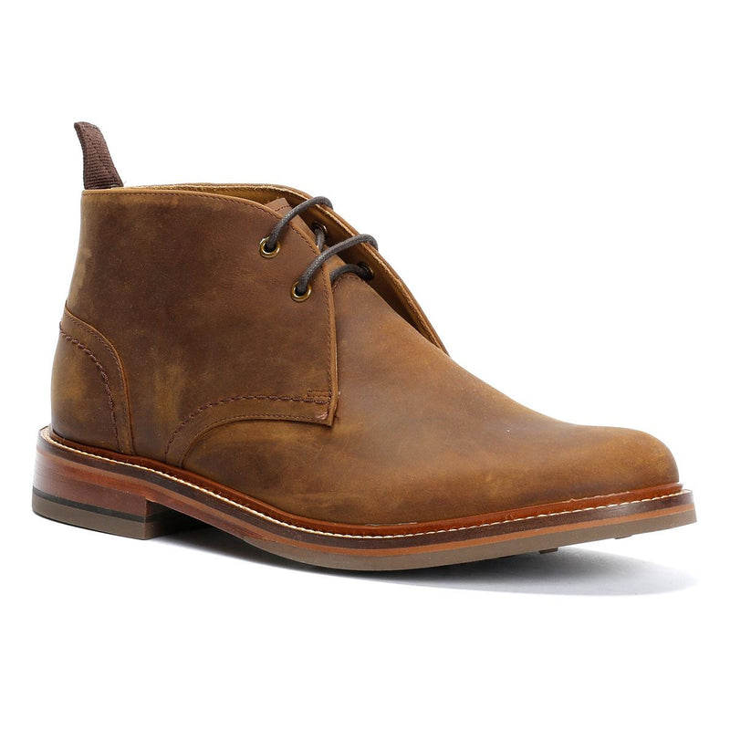 Chapman & Moore Country Chukka Oiled Leather Men's Tan Boots