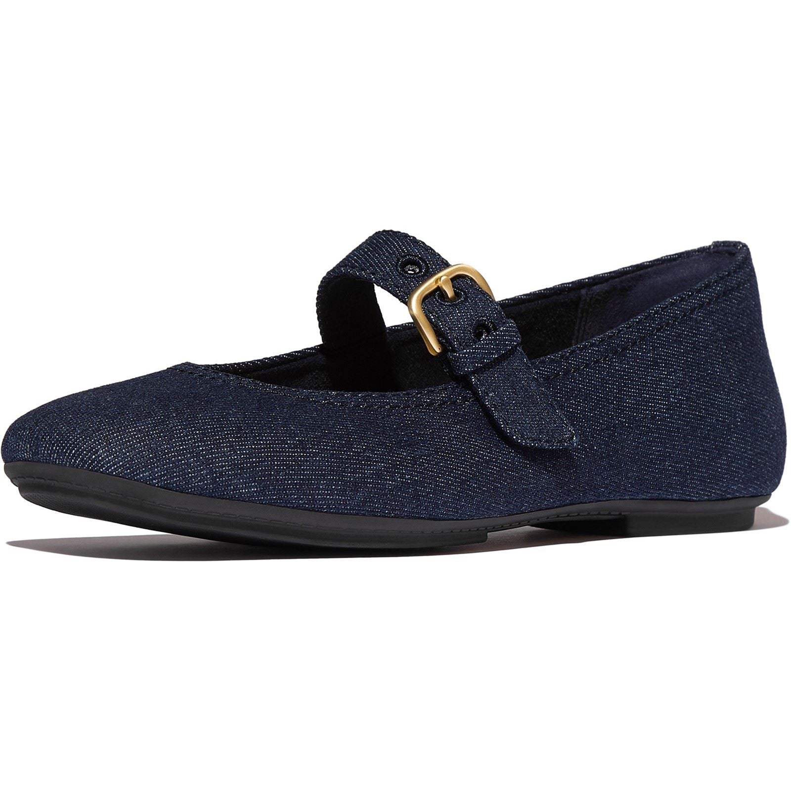 Fitflop Delicato Polyester Women's Dark Denim Shoes