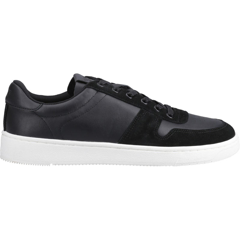 TOMS TRVL Lite Court Leather Men's Black Trainers
