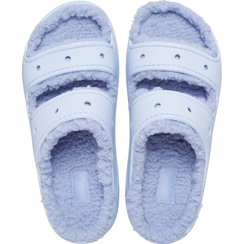 Crocs Classic Cozzzy Synthetic Women's Blue Calcite Sandals