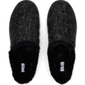 TOMS Sage Polyester Blend Women's Black Slippers