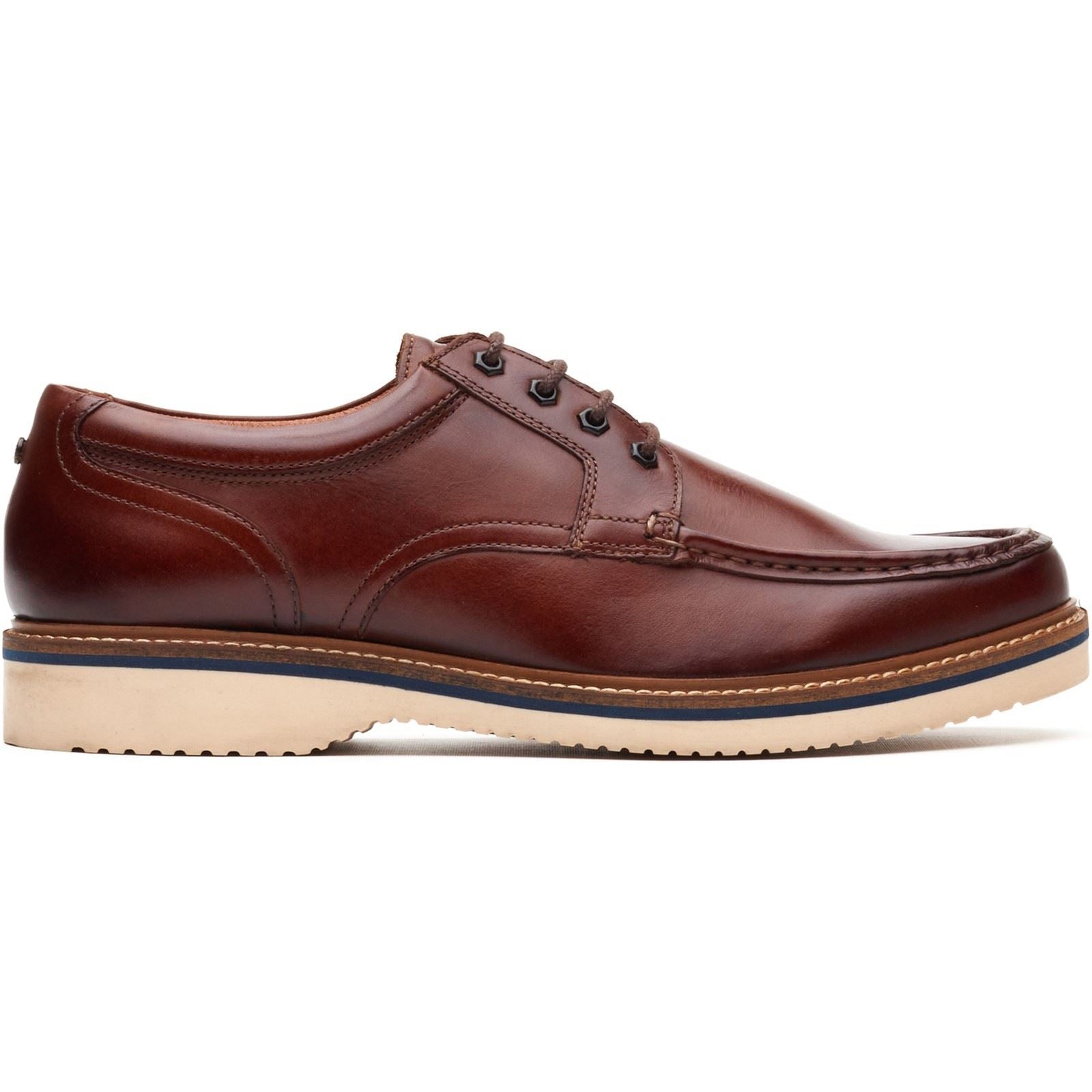 Base London Langdon Leather Men's Tan Boat Shoes