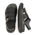 FitFlop GEN-FF Fisherman Leather Women's Black Sandals