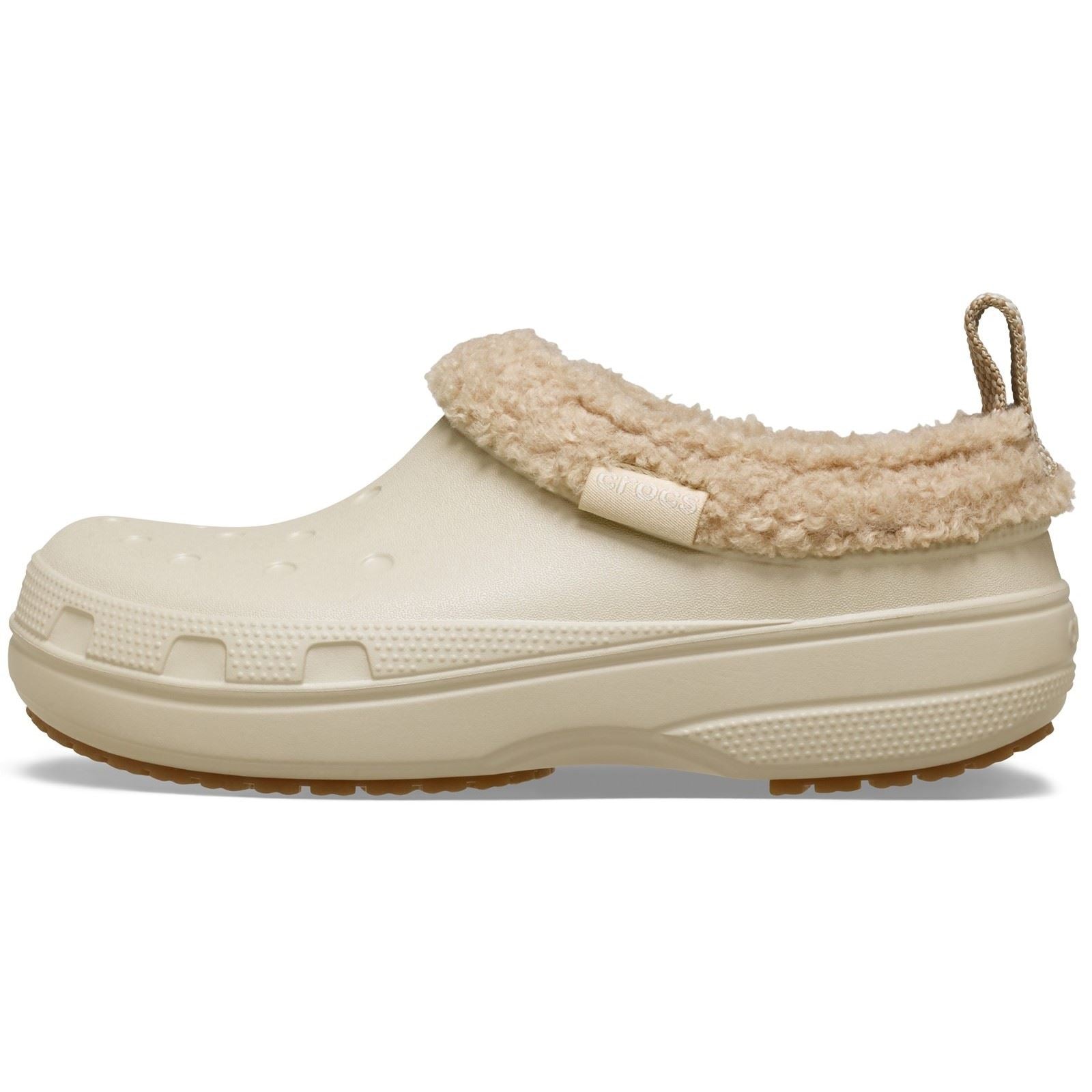 Crocs Classic Lined Shorty Thermoplastic Sandstone Slippers