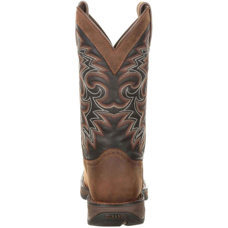 Durango Rebel Leather Men's Chocolate/Midnight Boots