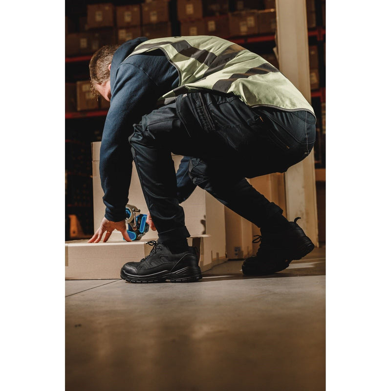 Amblers Safety FS214 Synthetic Black Safety Trainers