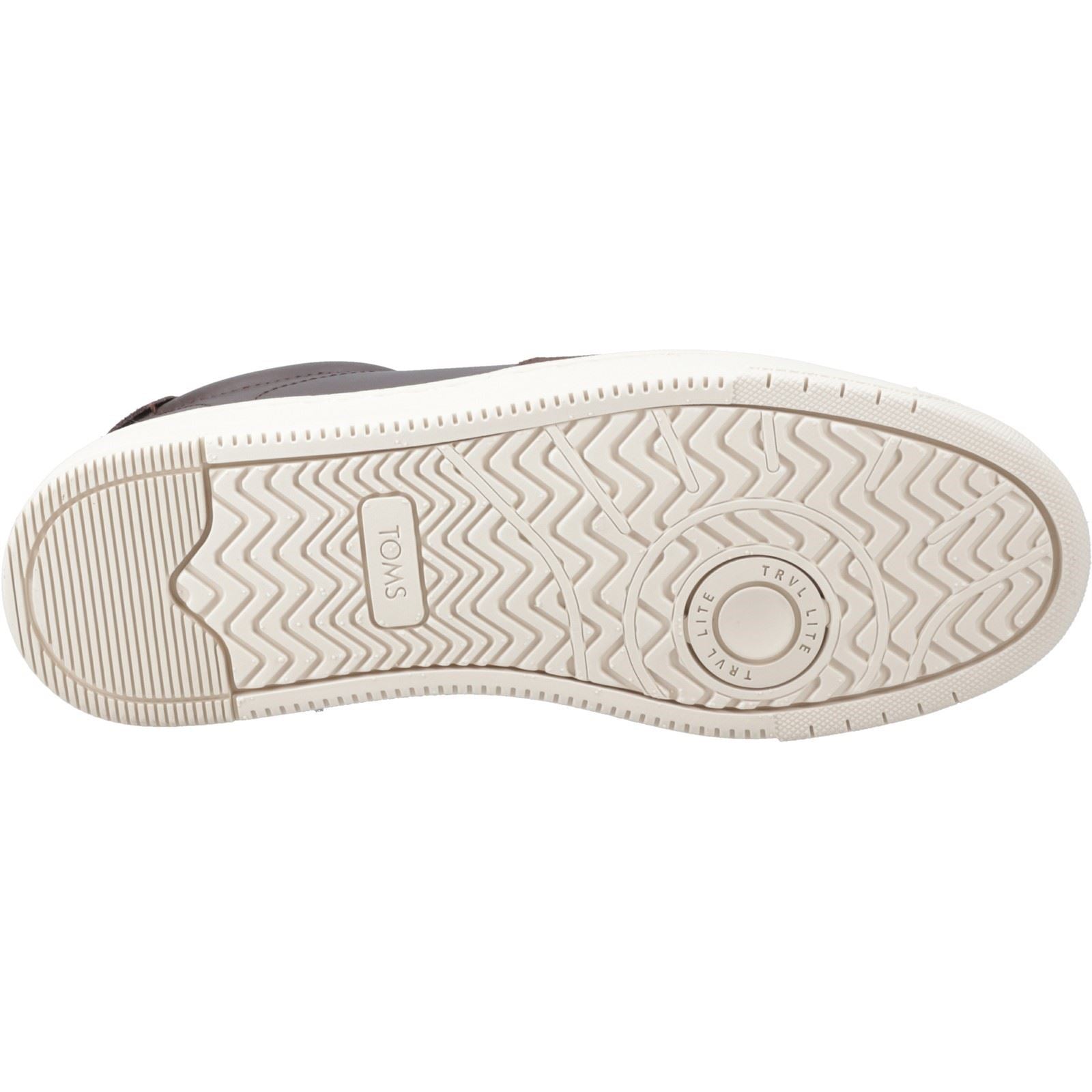 TOMS TRVL Lite Court Leather Men's Brown Trainers