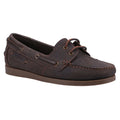 Cotswold Waterlane Leather Women's Brown Boat Shoes