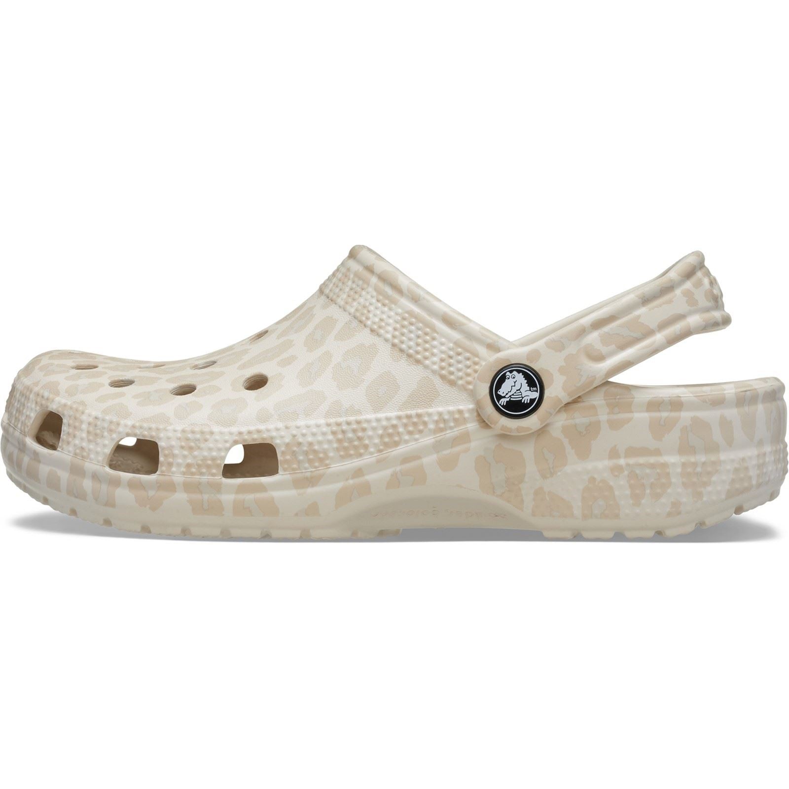 Crocs Classic Animal EVA Women's Almond Tint/Leopard Clogs