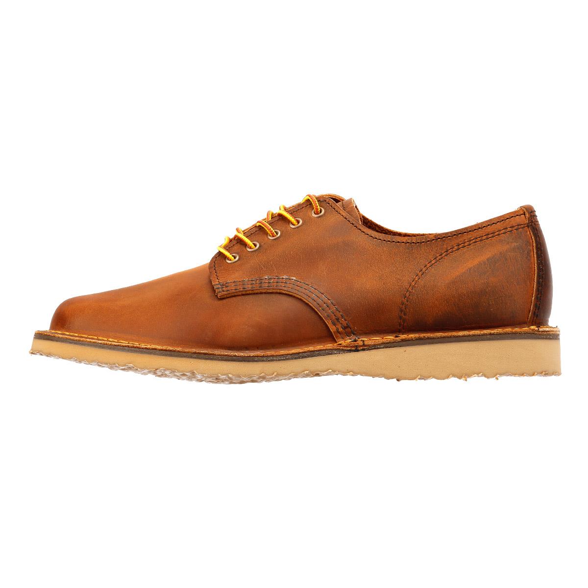 Red Wing Shoes Weekender Oxford Rough & Tough Leather Men's Copper Lace-Up Shoes