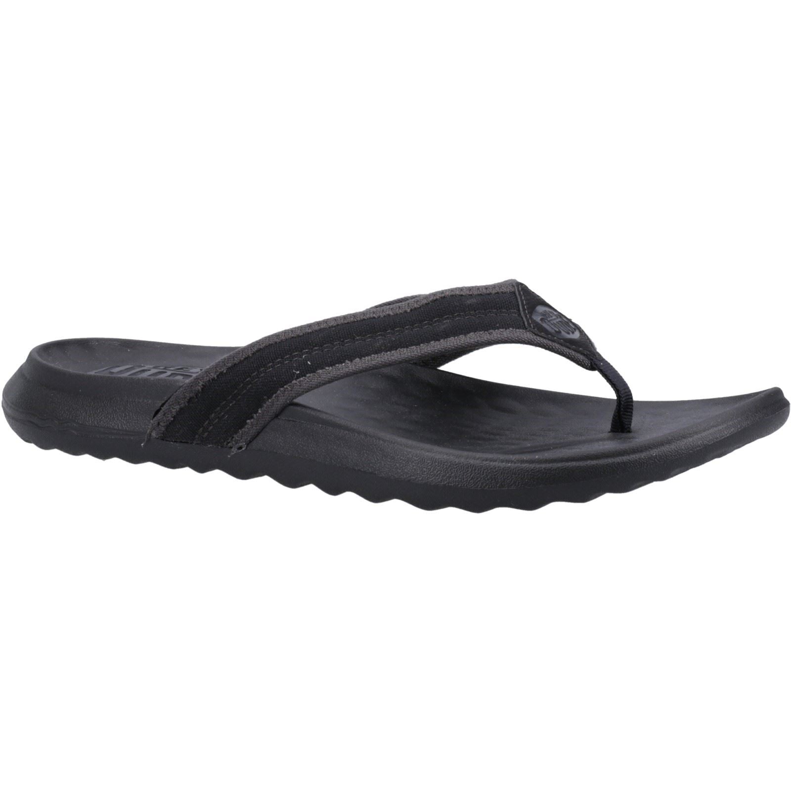 HEYDUDE Myers Flip Sport Mode Synthetic Men's Black Sandals