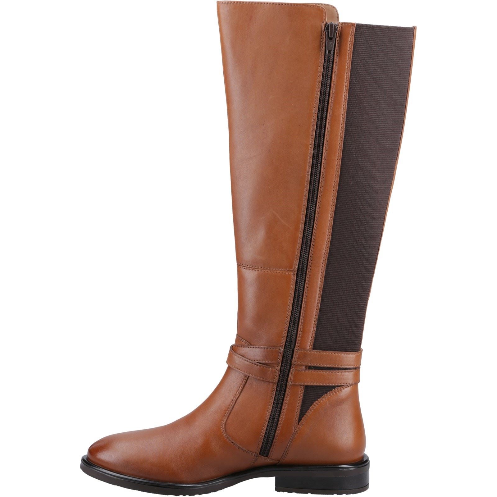 Hush Puppies Victoria Leather Women's Tan Boots