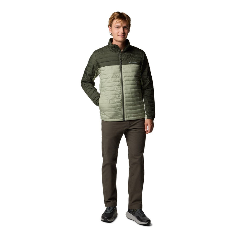 Columbia Silver Falls II Jacket Men's Green Puffer Jacket