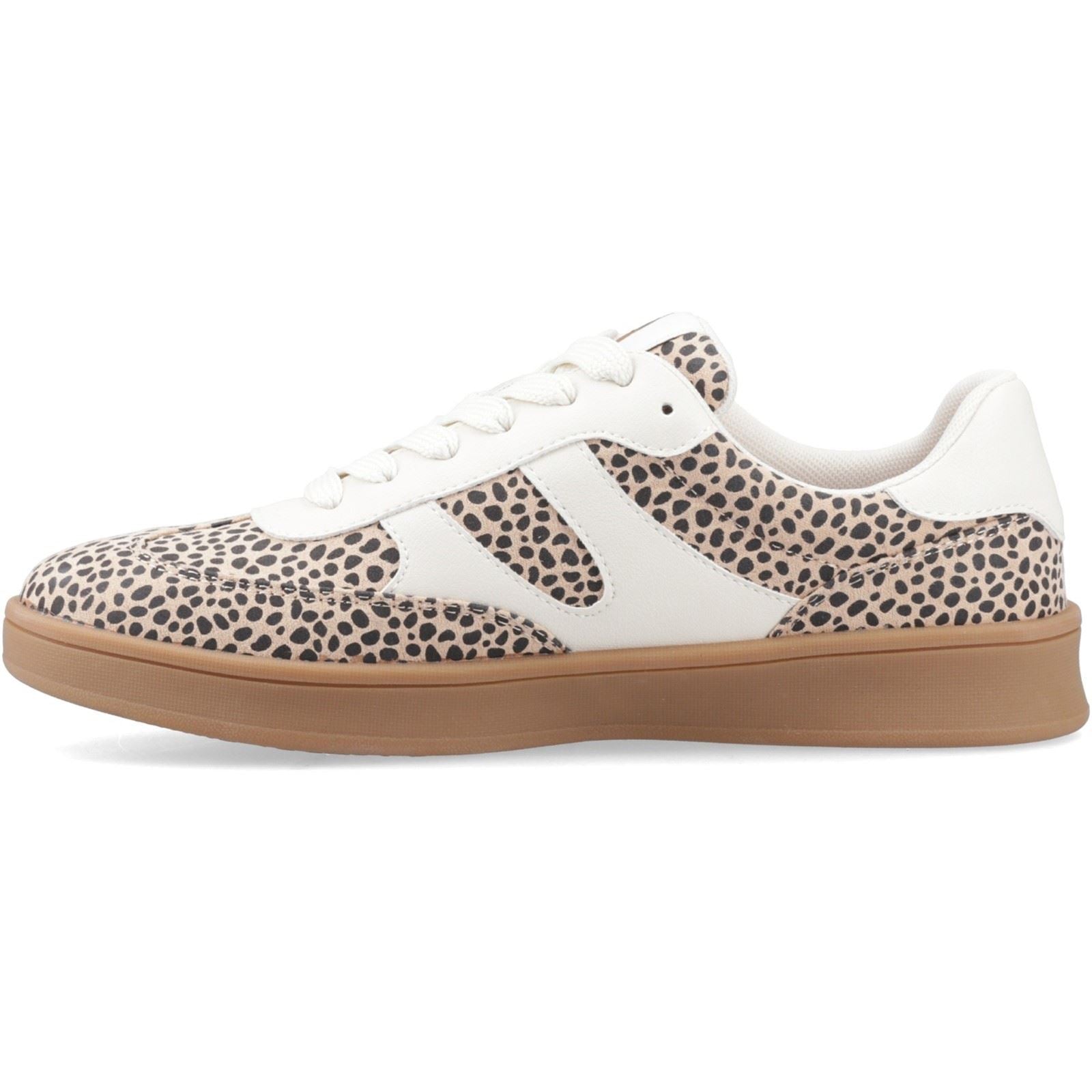 Hush Puppies Maura Textile Women's Cheetah Trainers