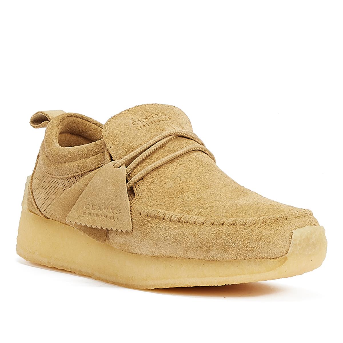 Clarks Originals Maycliffe Suede Dark Sand Men's Dark Sand Lace-Up Shoes