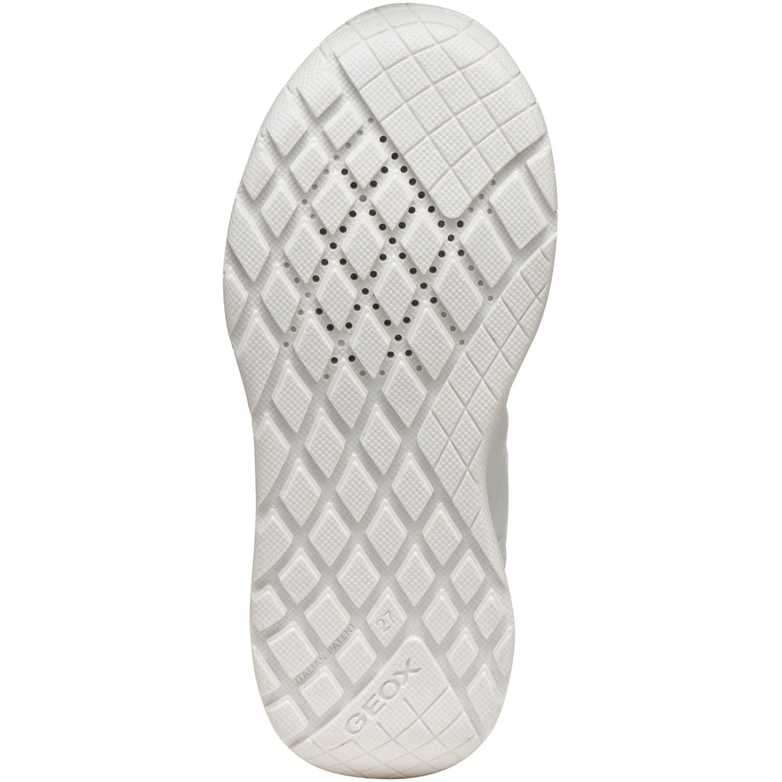 Geox J Rann-E Unisex Kid's White Trainers