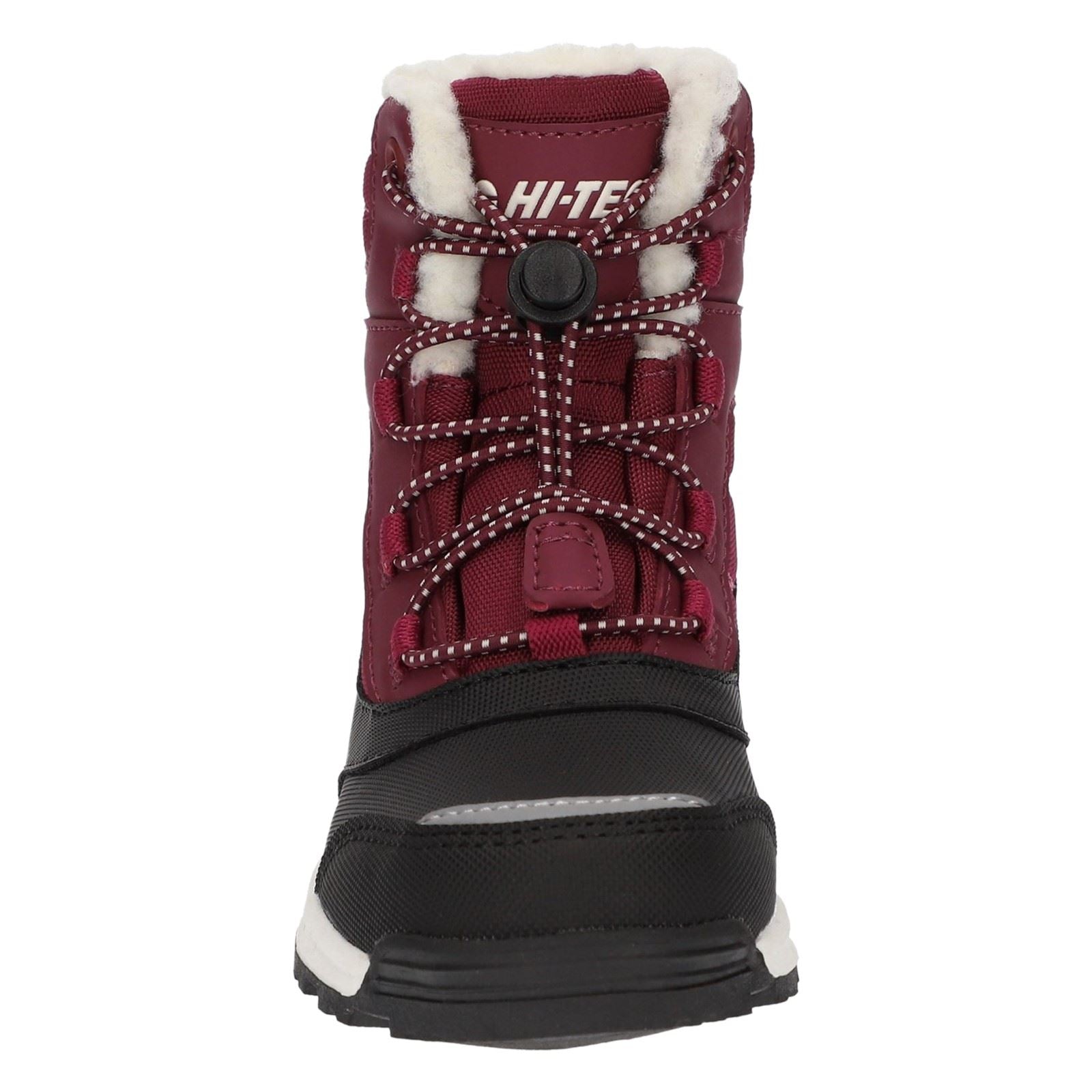 Hi-Tec Leo Nylon Berry Winter Mid Calf Boots