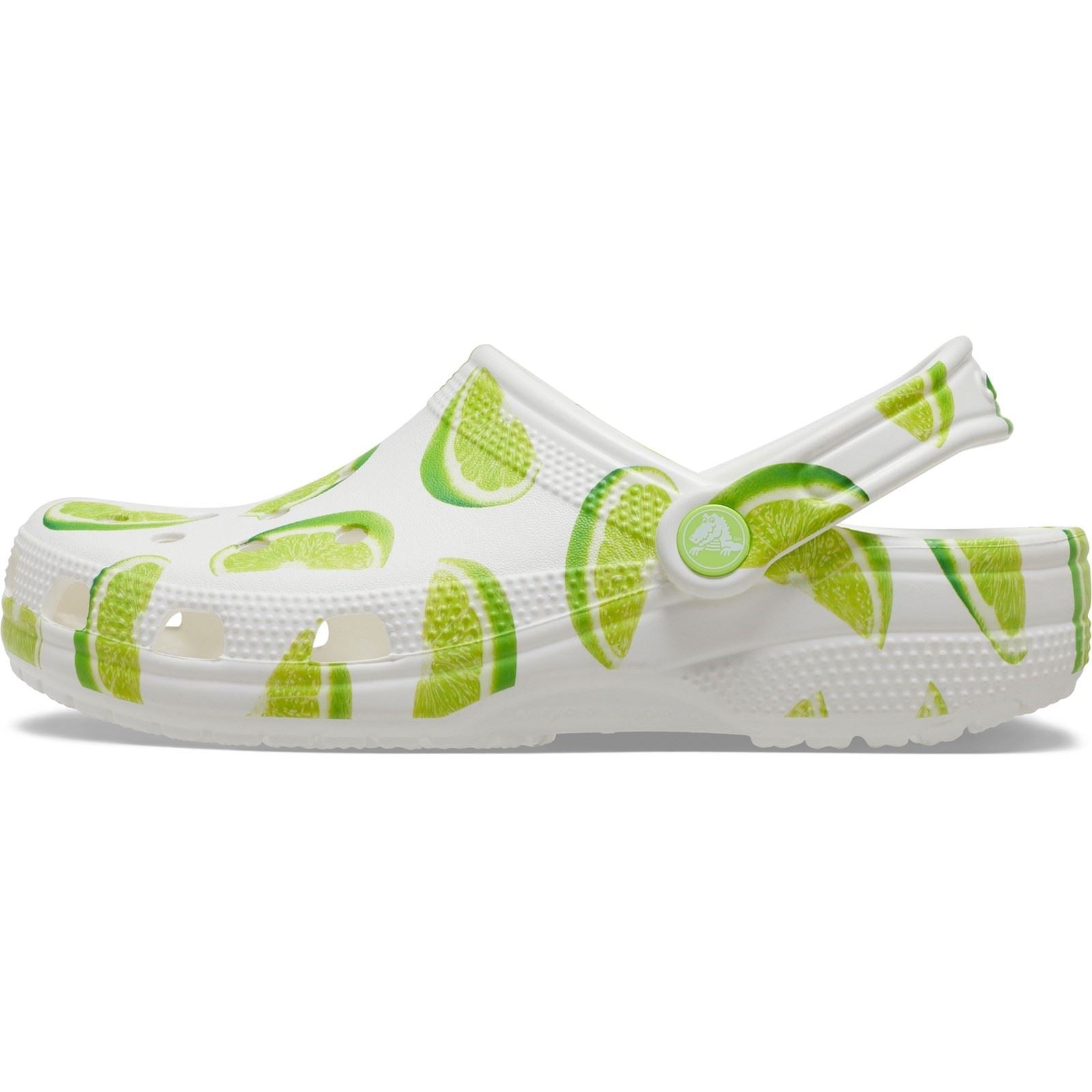 Crocs Classic Graphic EVA Women's Lime Standard Clogs