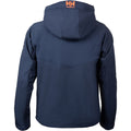 Helly Hansen Workwear Chelsea Evolution Softs Polyester Blue Hooded Sweatshirt