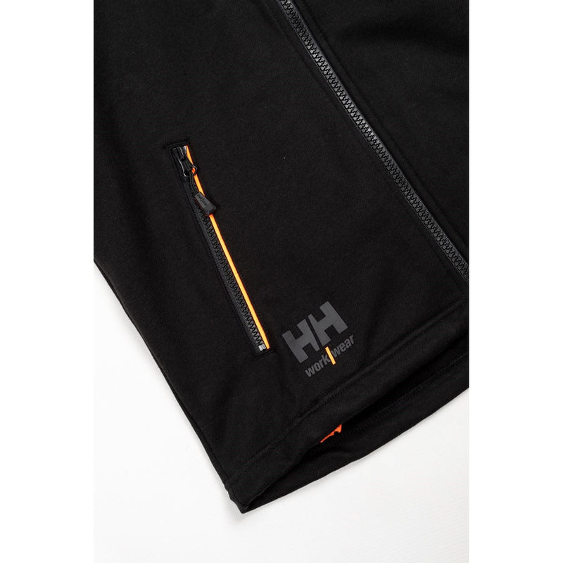 Helly Hansen Workwear Chelsea Evolution Cotton Men's Black Hooded Sweatshirt