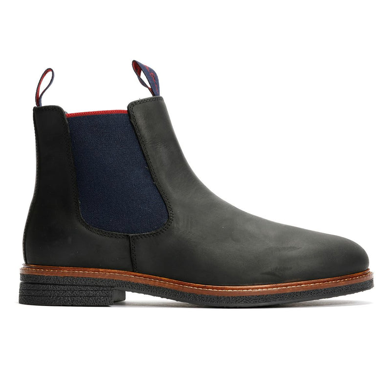 Ben Sherman Walker Chelsea Leather Men's Black Boots