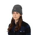 Dickies Acrylic Cuffed Grey Beanie Hat