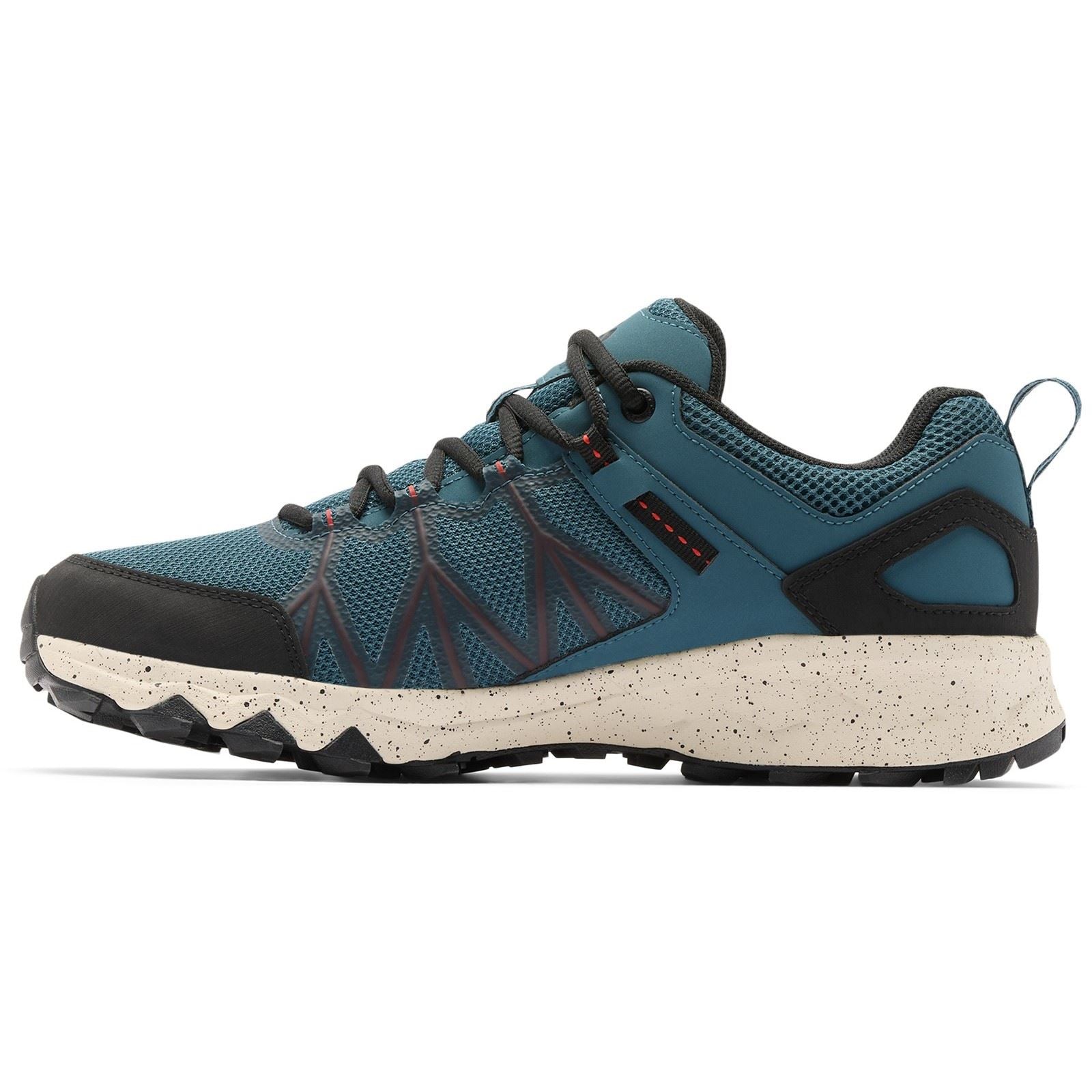 Columbia Peakfreak II Outdry Polyester Men's Everblue/Super Sonic Hiking Shoes
