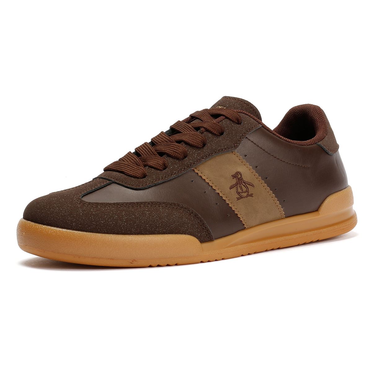 Penguin Giovanni Men's Chocolate Trainers