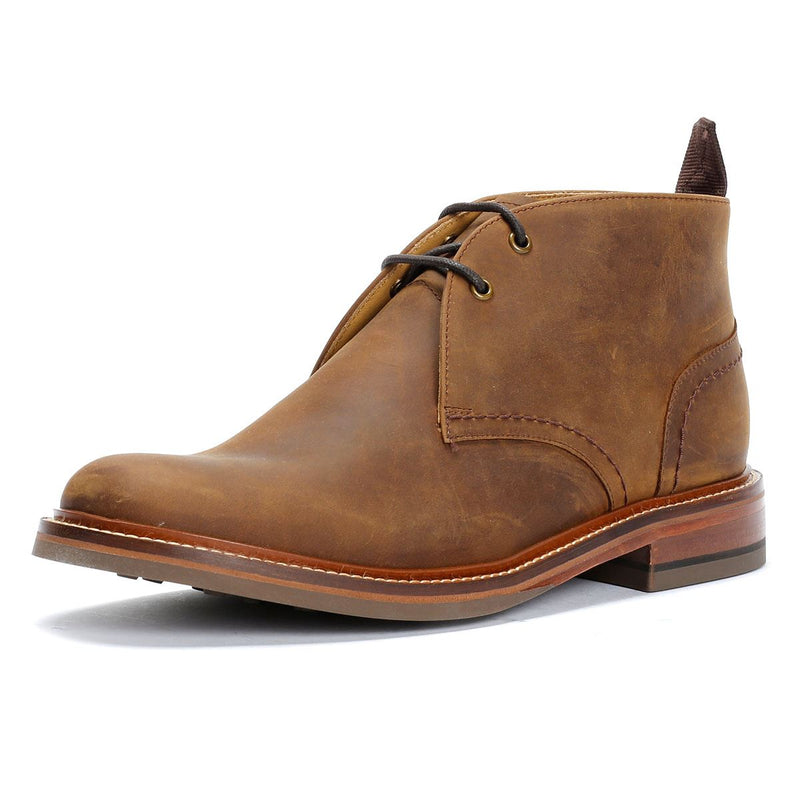 Chapman & Moore Country Chukka Oiled Leather Men's Tan Boots