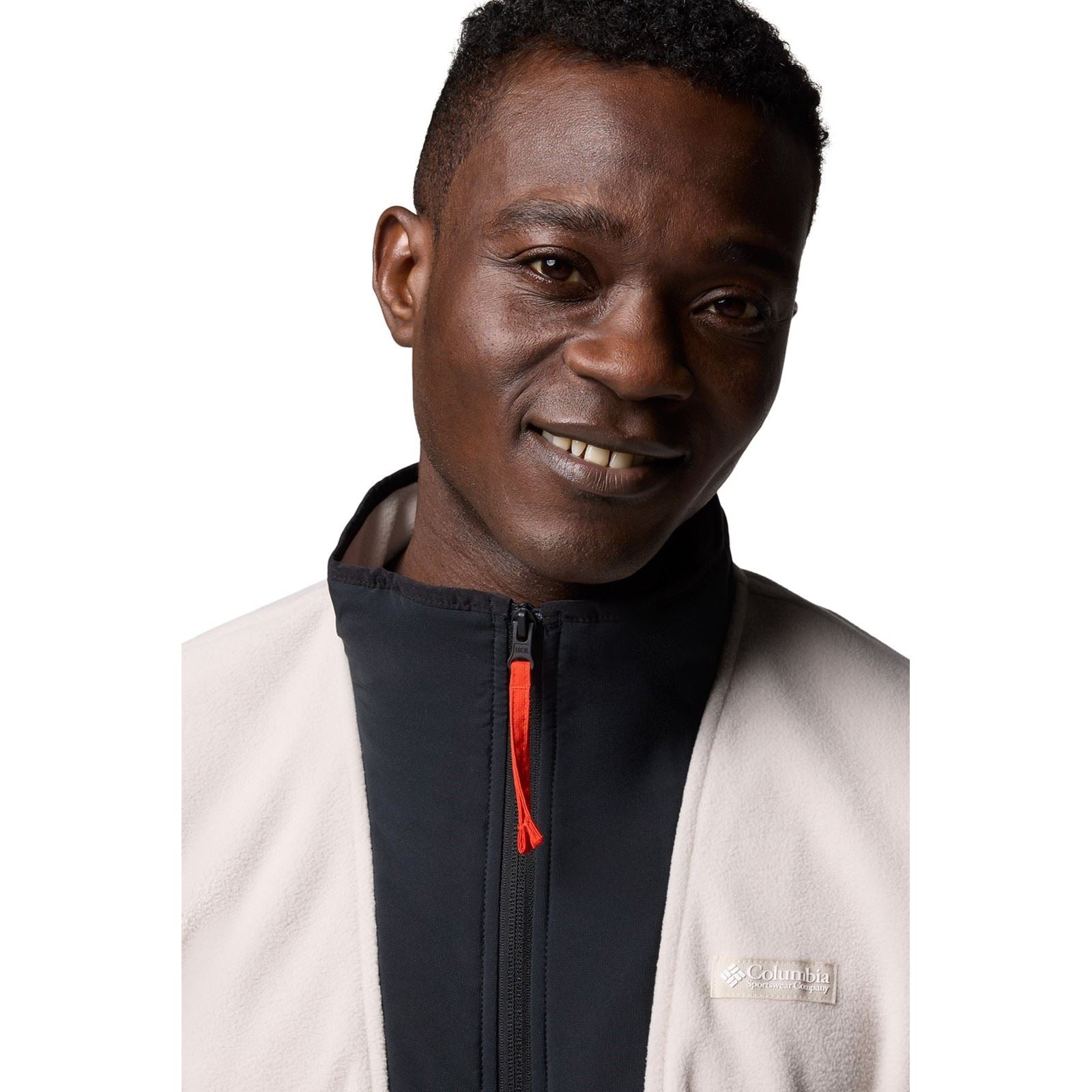 Columbia Sequoia Grove Half Zip Fleece Polyester Men's Brown Zip Neck Pullovers