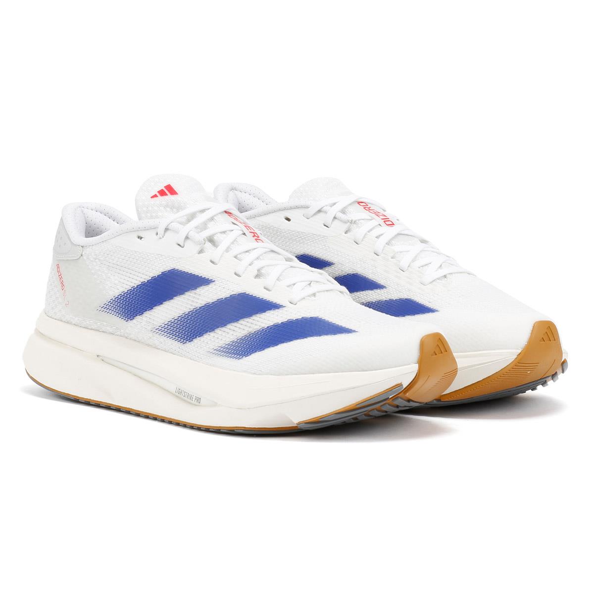 Adidas Adizero SL2 White/Blue Trainers