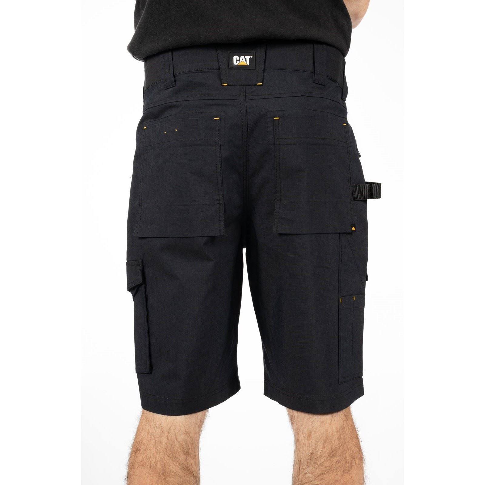 Caterpillar Nexus Stretch Cotton Men's Black Work Shorts