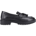 Hush Puppies Abigail Senior Leather Girls's Black Loafers