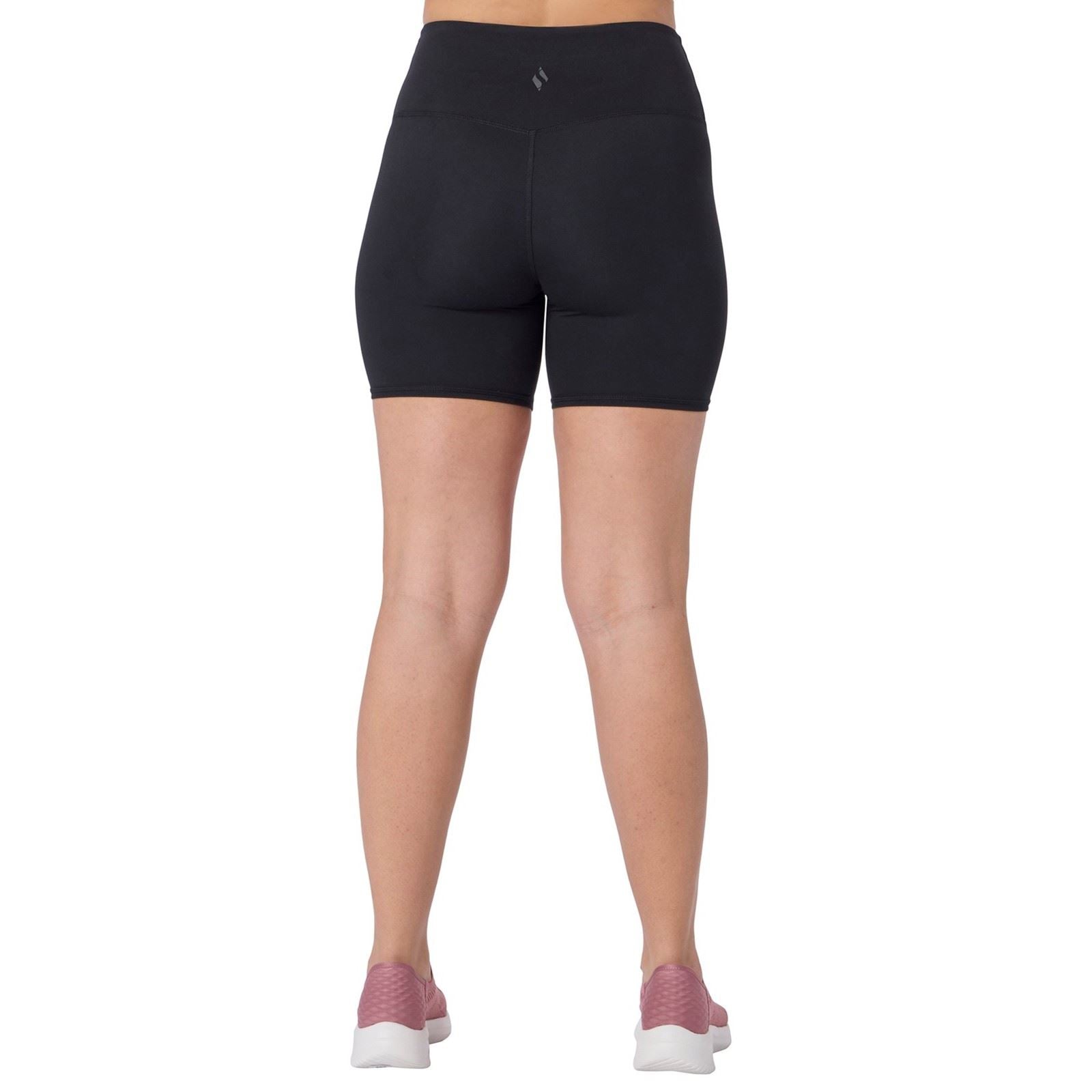Skechers Goflex Slim 6" Bike Short Polyester Women's Black Activewear Shorts
