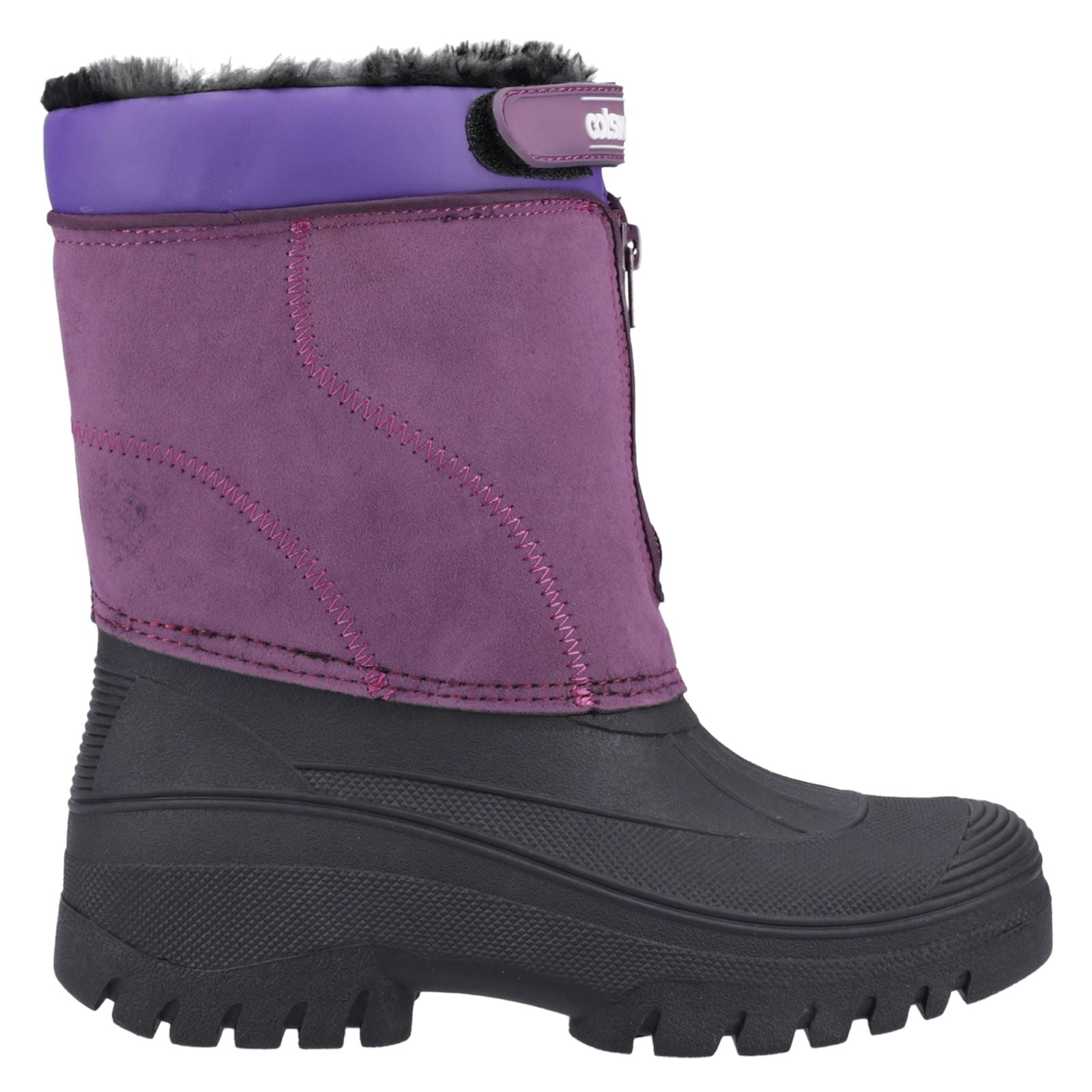 Cotswold Venture Synthetic Purple Wellington Boots