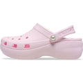 Crocs Classic Platform Synthetic Women's Pink Milk Clogs