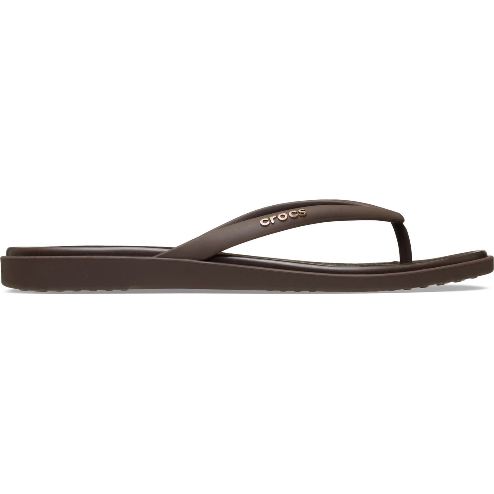 Crocs Miami Matte Flip EVA Women's Coffee Sandals