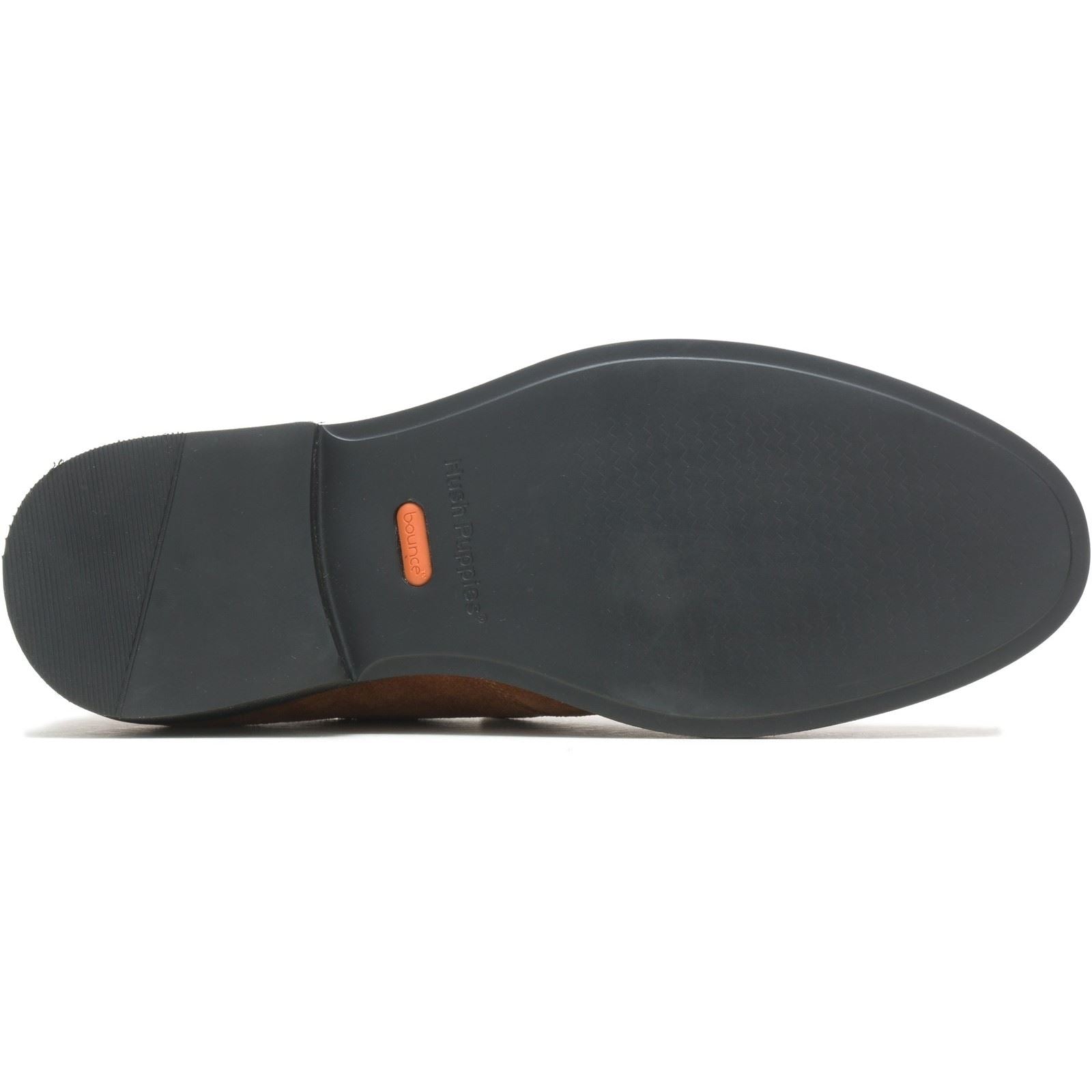 Hush Puppies Earl Slip On Suede Men's Chestnut Loafers