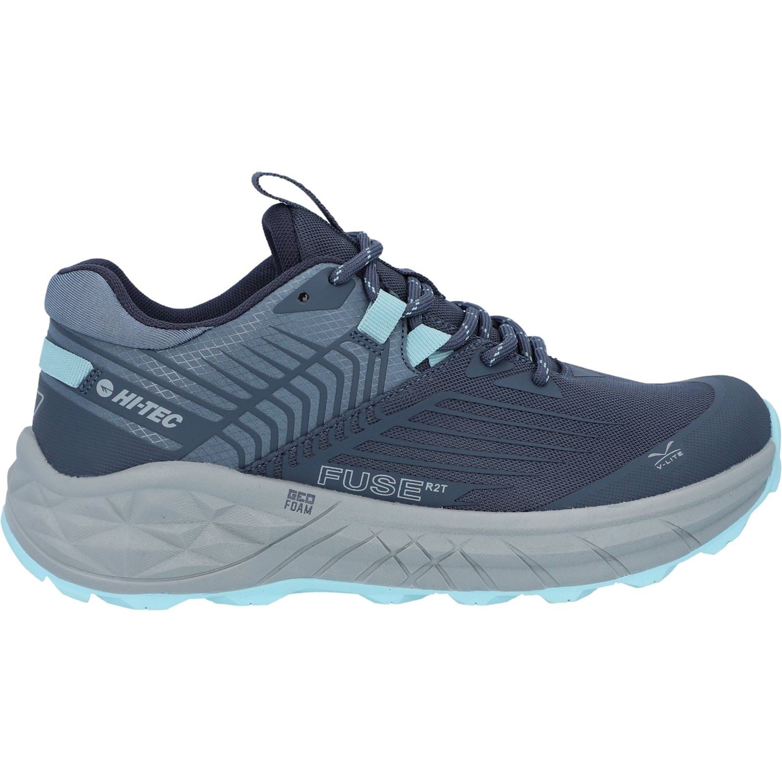 Hi-Tec Fuse Trail Low Synthetic Mesh Women's Grisaille/Flintstone Trainers
