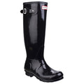 WFT1000RGL-BLK Original Tall Gloss Wellington Boots Female Black