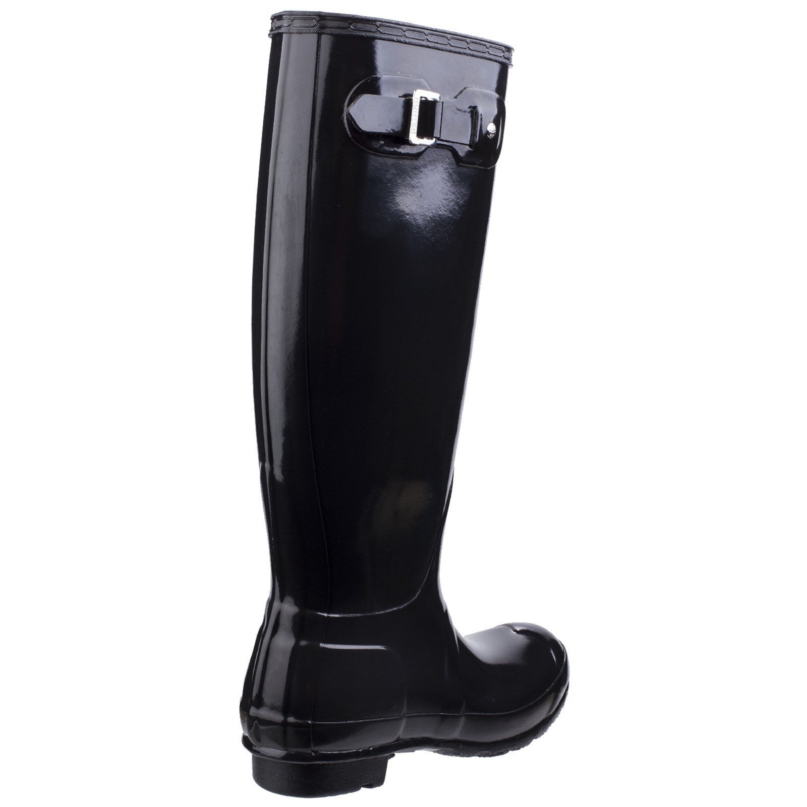 WFT1000RGL-BLK Original Tall Gloss Wellington Boots Female Black